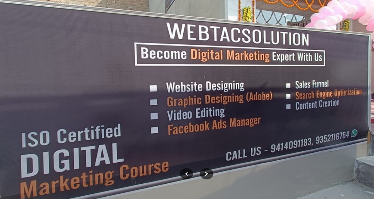 Web Tacsolution- Best Digital Marketing Institute in Sri Ganganagar