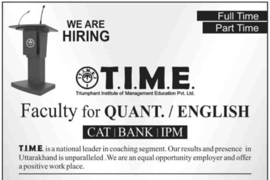 Senior Faculty (QUANT./ ENGLISH)