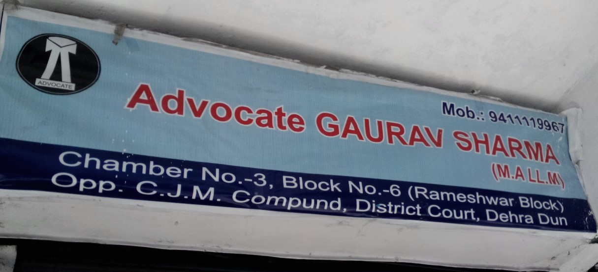 Advocate Gaurav Sharma