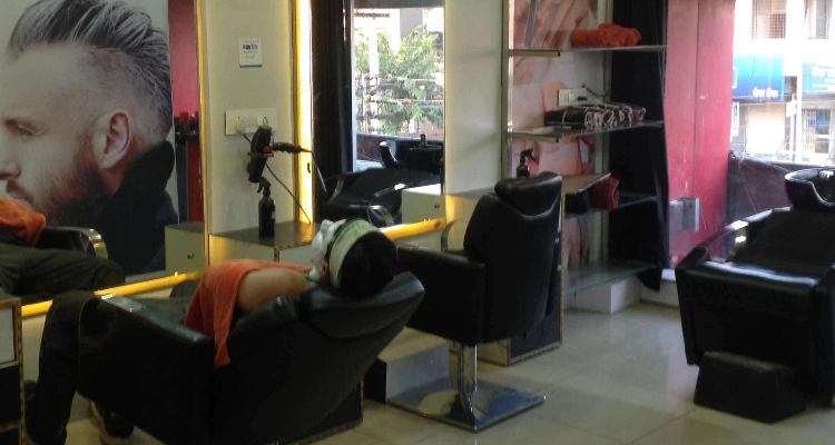 Golden Scissor Unisex Salon