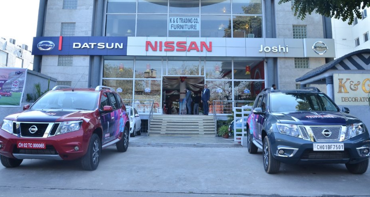 NIssan Showroom in Chandigarh