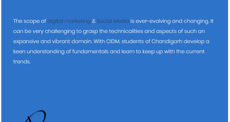 CIDM (Chandigarh Institute of Digital Marketing), Chandigarh