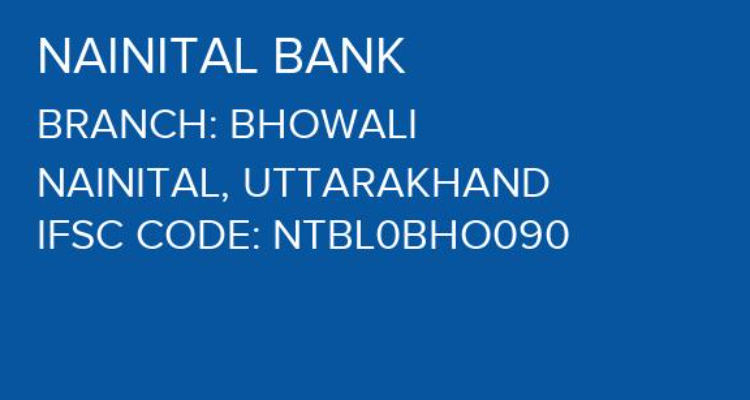Nainital Bank bhowali