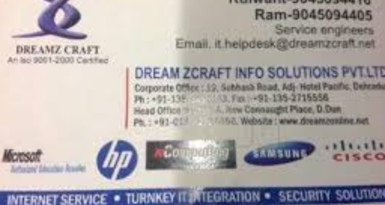 Dreamzcraft Info Solutions Private Limited - Dehradun