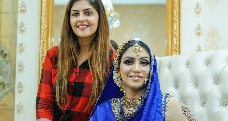bridal makeup by parry Best Bridal Makeup Artist in Punjab Jalandhar Ludhiana Amritsar
