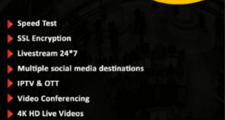 Make your own live streaming TV Station with Livebox