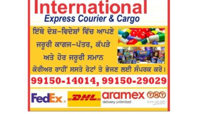 Medicine Courier Ludhiana to Spain Germany UK France