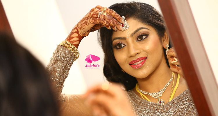 Jukrith Best Professional Bridal Makeup Artist in Chennai