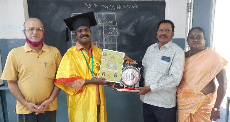 Astro Chandrasekar B.Tech., MBA., MA - Astrology., Dip. Vastu., (PhD - Astrology)