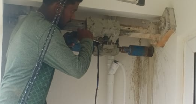 GANMAR concrete core cutting Contractors in Chennai
