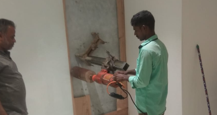 GANMAR concrete core cutting Contractors in Chennai