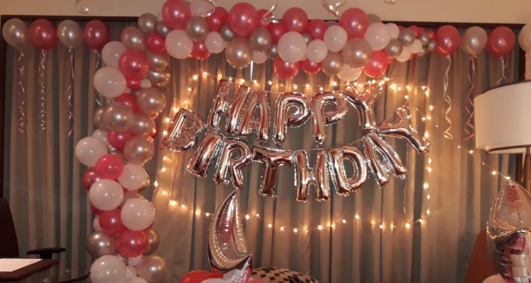 Great Event balloon decoration