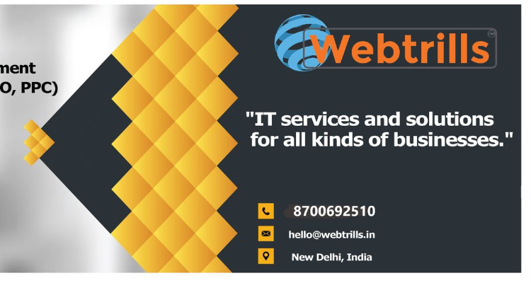 Webtrills - Mobile App Development Company in Delhi
