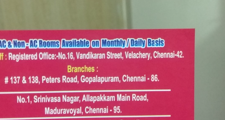 Narayana paying Guest Accommodation