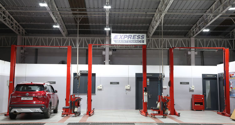 MG Motor India - Quick Service Point