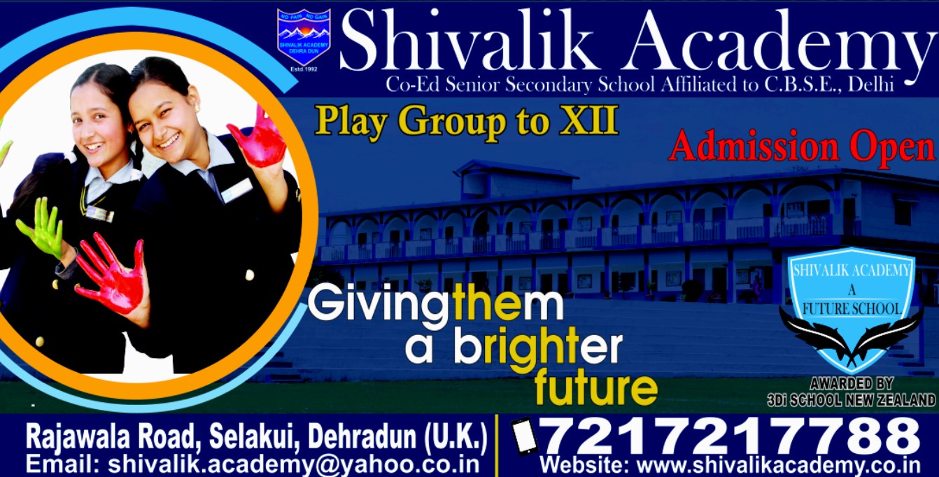Shivalik Academy dehradun