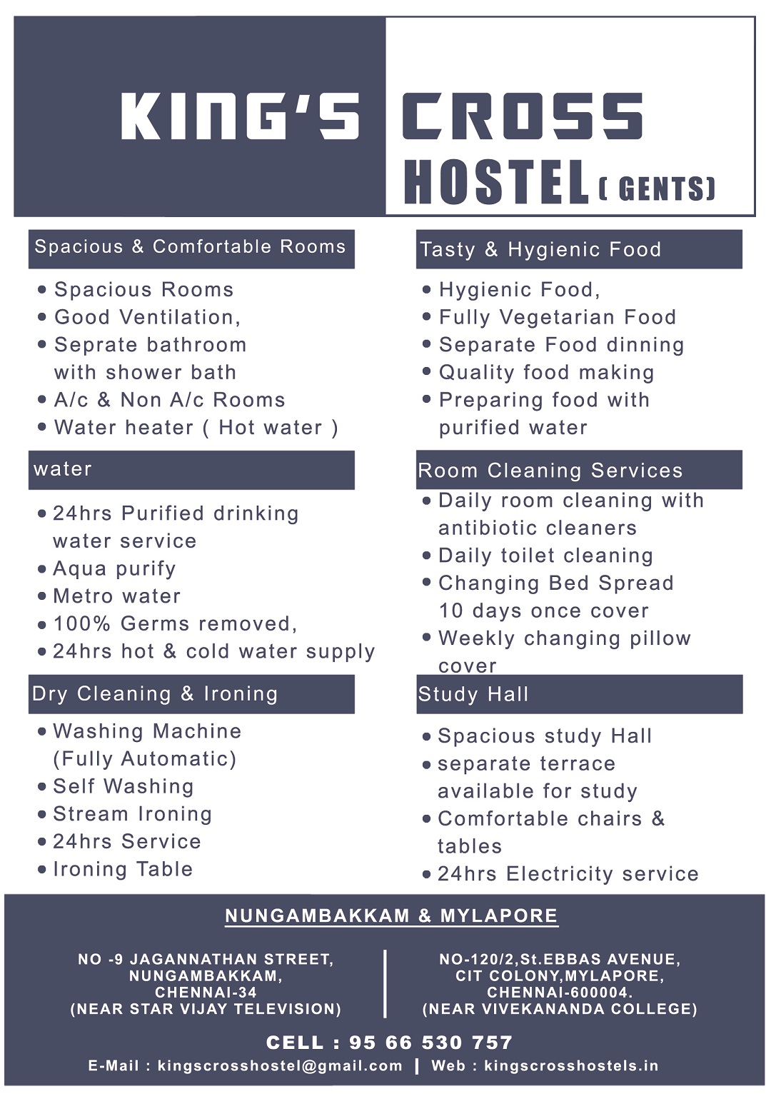 Kings Cross Boys Hostel