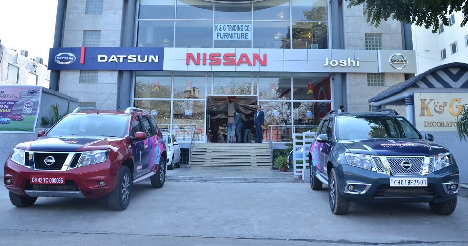 NIssan Showroom in Chandigarh