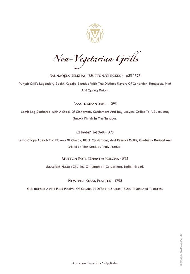 Punjab Grill Restaurant & Bar