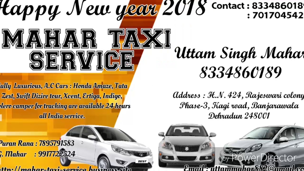 Mahar taxi service  | Taxi service in dehradun