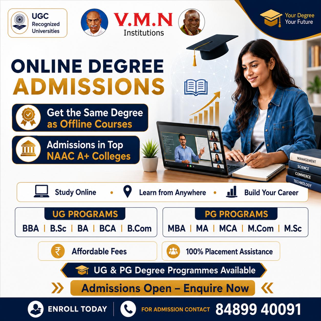 Ready to Upgrade Your Career with Online Degree Admission