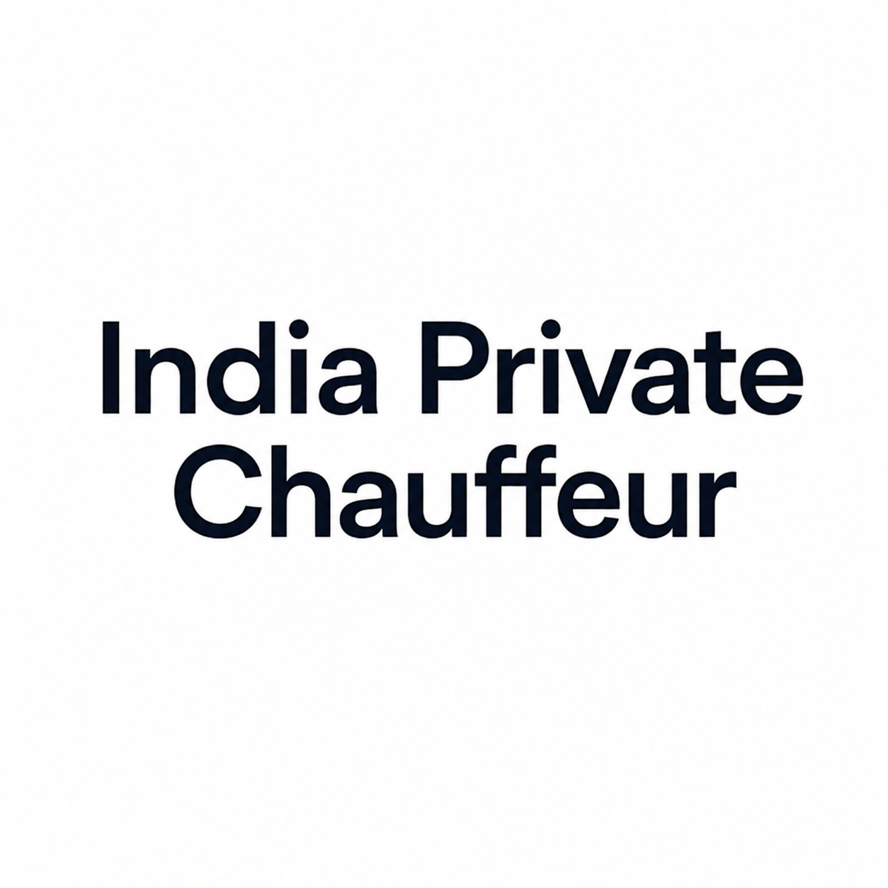 india private chauffuer