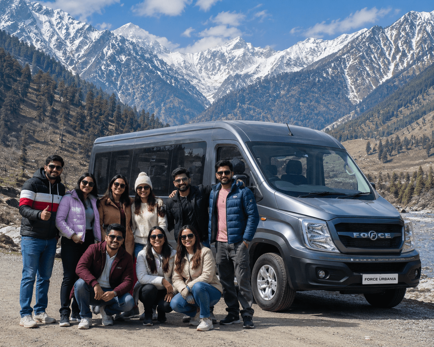 Urbania Tempo Traveller On Rent