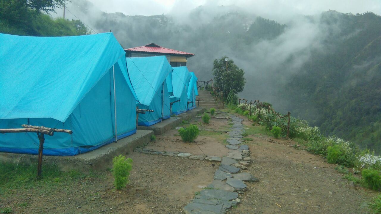 pine hills camp | luxury camp in shimla