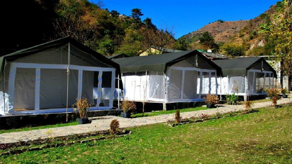 The Hail Himalayas camp | luxury camp in shimla