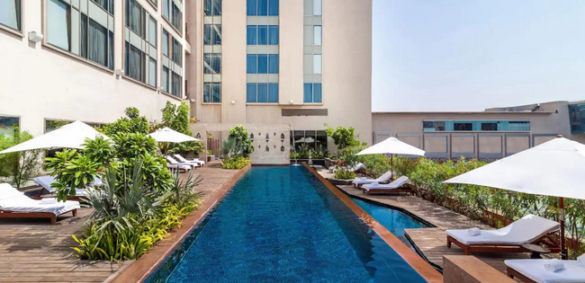 The Hyatt Pool - Ahmedabad